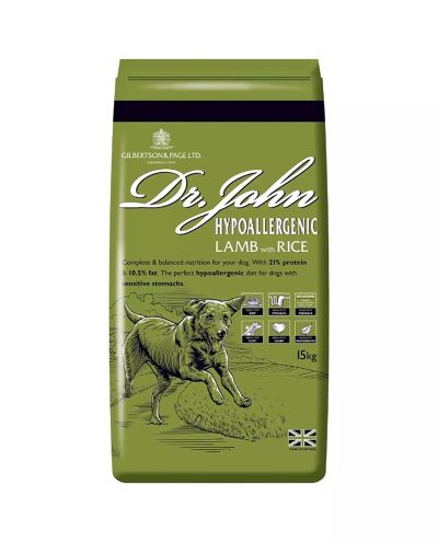 Dr John Hypoallergenic Lamb and Rice (12.5kg)