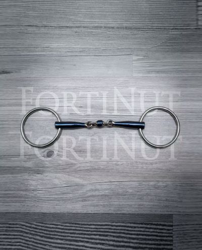 FN SI Loose Ring Bit with Round Hub Pony (9.5cm)