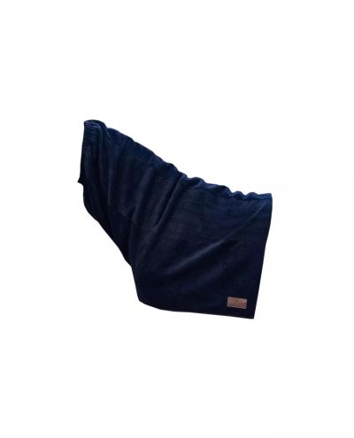 Heavy Fleece Horse Scarf Navy