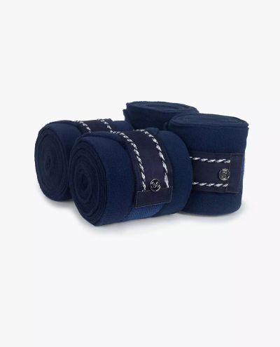 Navy Polos Cotton Signature