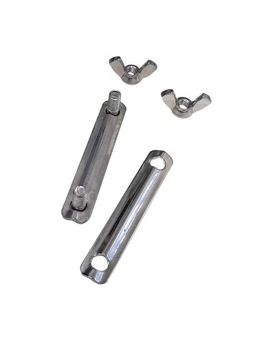 Olli strip connector 40mm, vleugelmoeren (10st)