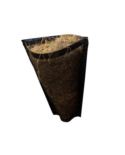 Hooizak voor hoek Zwart (M)