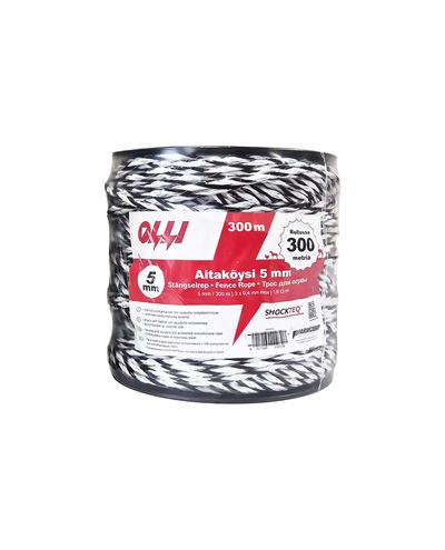 Olli Afrasteringstouw 5mm, 300m - Shocteq Olli Afrasteringstouw 5mm, 300m - Shocteq