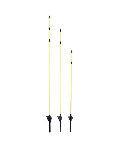 Olli Gele Glasvezelpaal 140/118cm