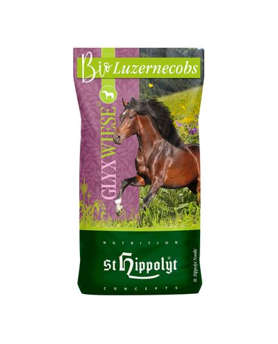 Glyxwiese biologische luzernekolven (20kg)